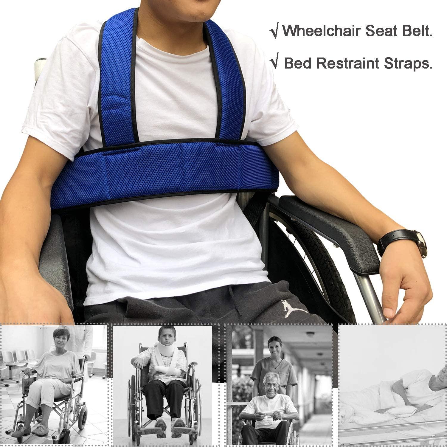 Bed Restraints Straps Wheelchairs Seat Belt Medical Restraints