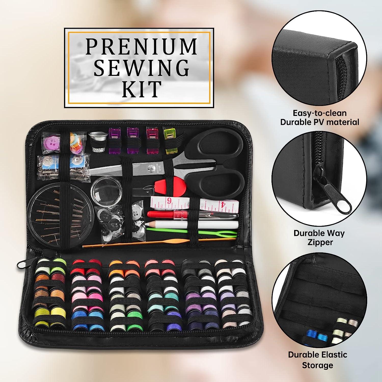 Sewing KIT, DIY Sewing Supplies with Sewing Accessories Portable Mini Sewing  Kit