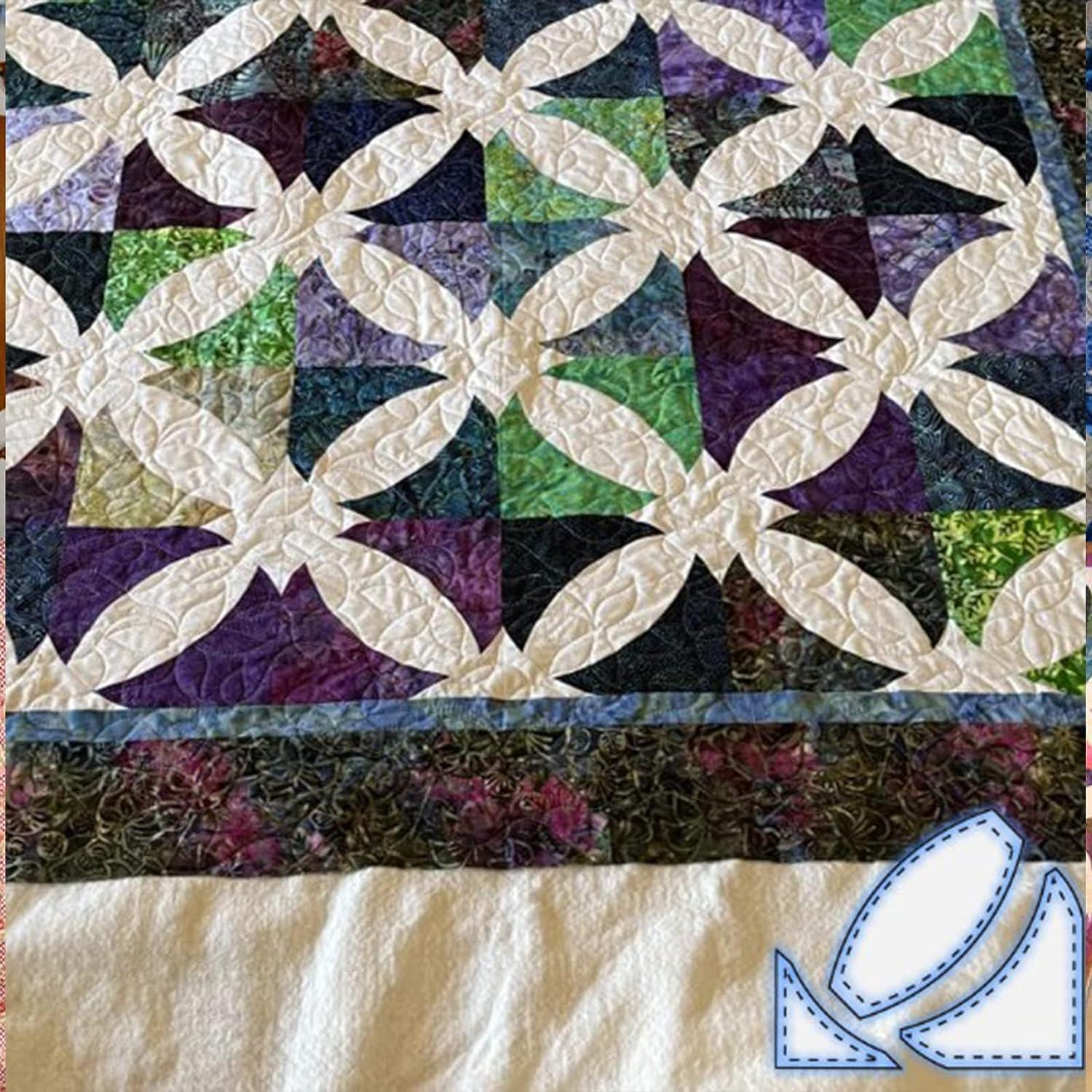Bouquet Quilt Template Set,Sewing Patterns for Beginners,Quilt Patterns for  Quilting Nice Cutting Ruler Tool can Be Used to Sew Pillow Backs Ideas