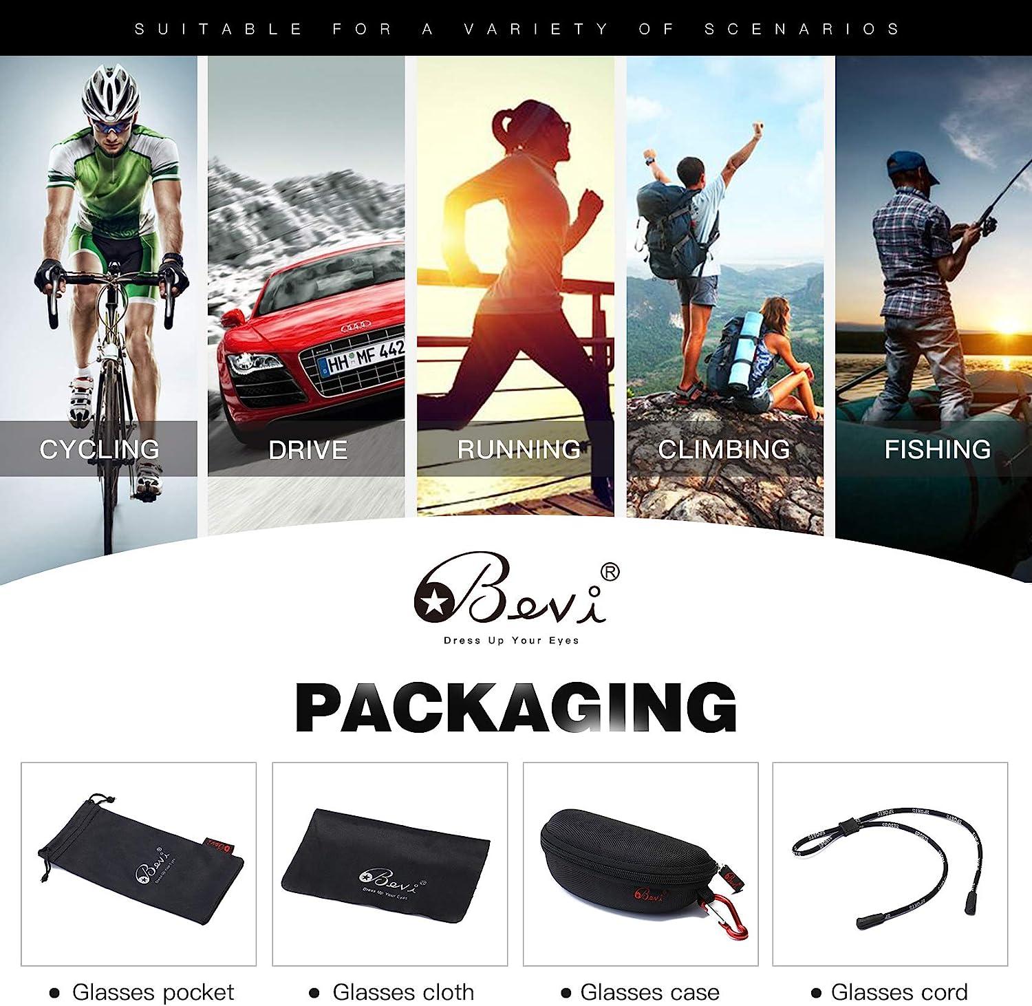 Polarized Sports Sunglasses For Running TR90 Frame, Anti UV Lenses, Mens  Wrap Around From Liliooo, $32.06