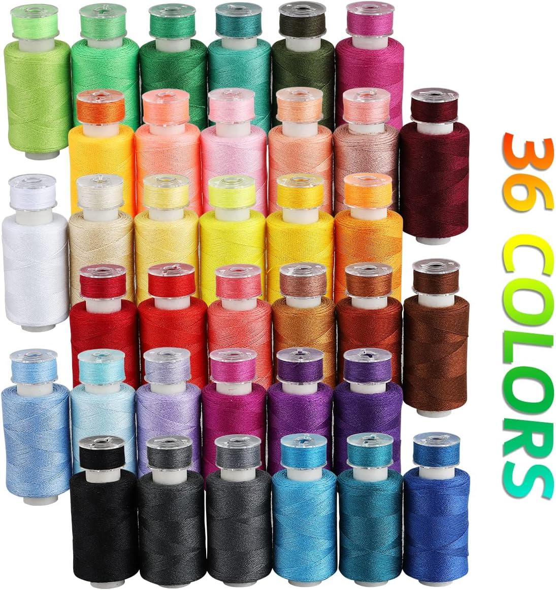 Polyester Thread Sewing Threads Spools Multipurpose Sewing Assorted Set Of  25 PC