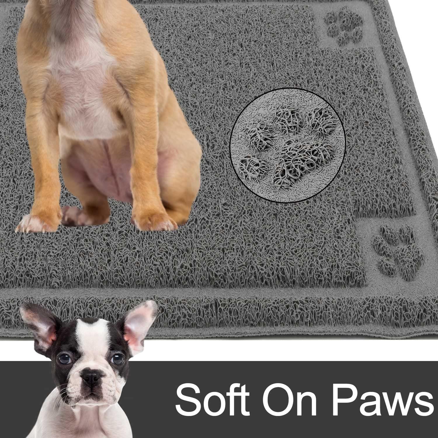 Pets Dog Puppy Cat Feeding Mat Pad Bed Dog Dish Bowl Food Water Feed Place  Mats