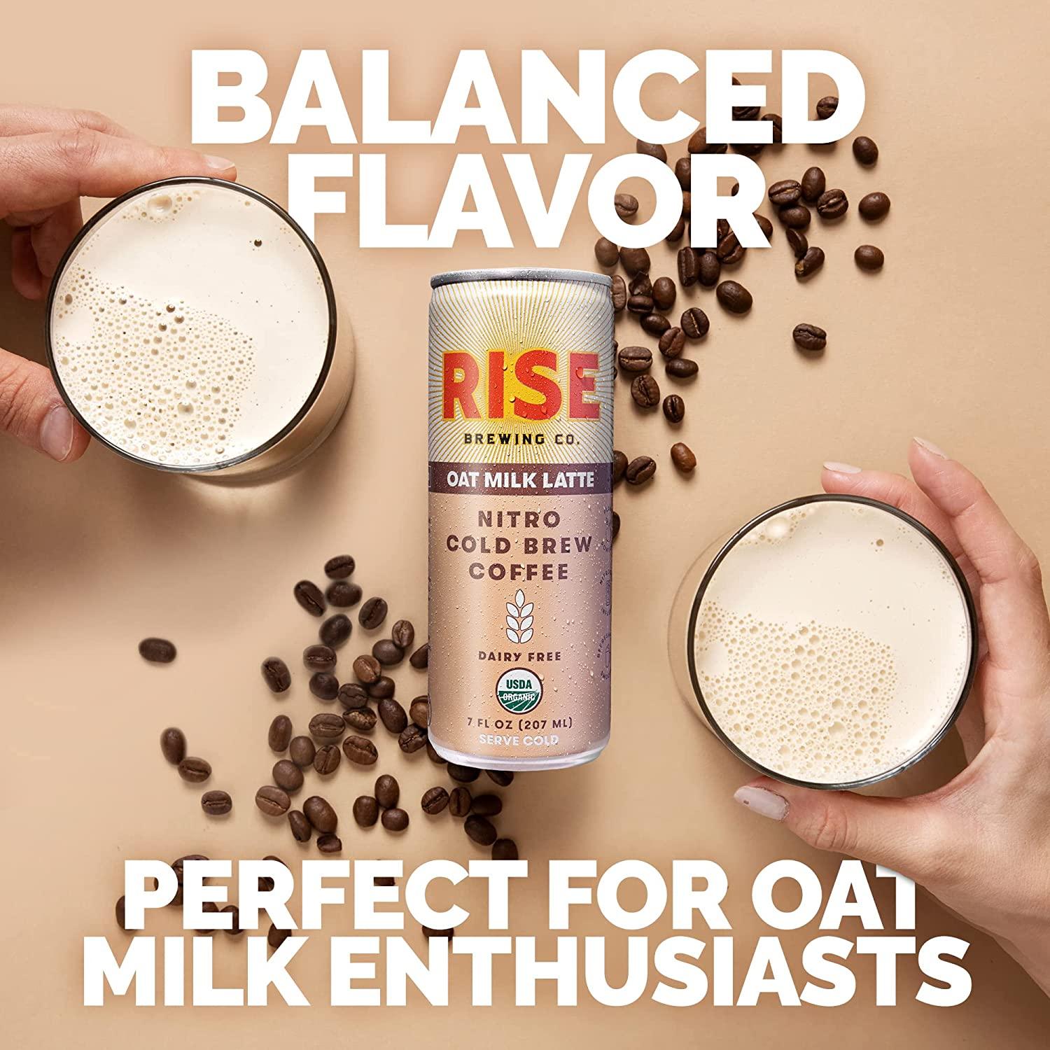 RISE Brewing Co. - Nitro Cold Brew Coffee and Organic Oat Milk