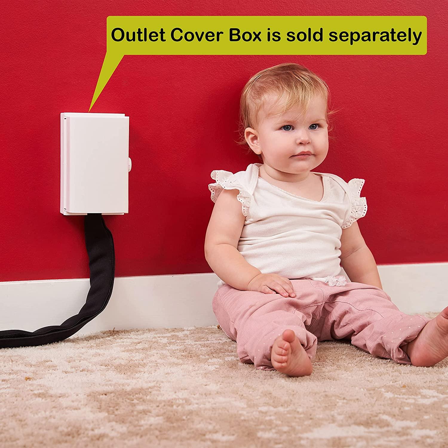 Cord Covers to Baby Proof Cords, Wires, and Cabling, Organize PC, Home –  Wappa Baby