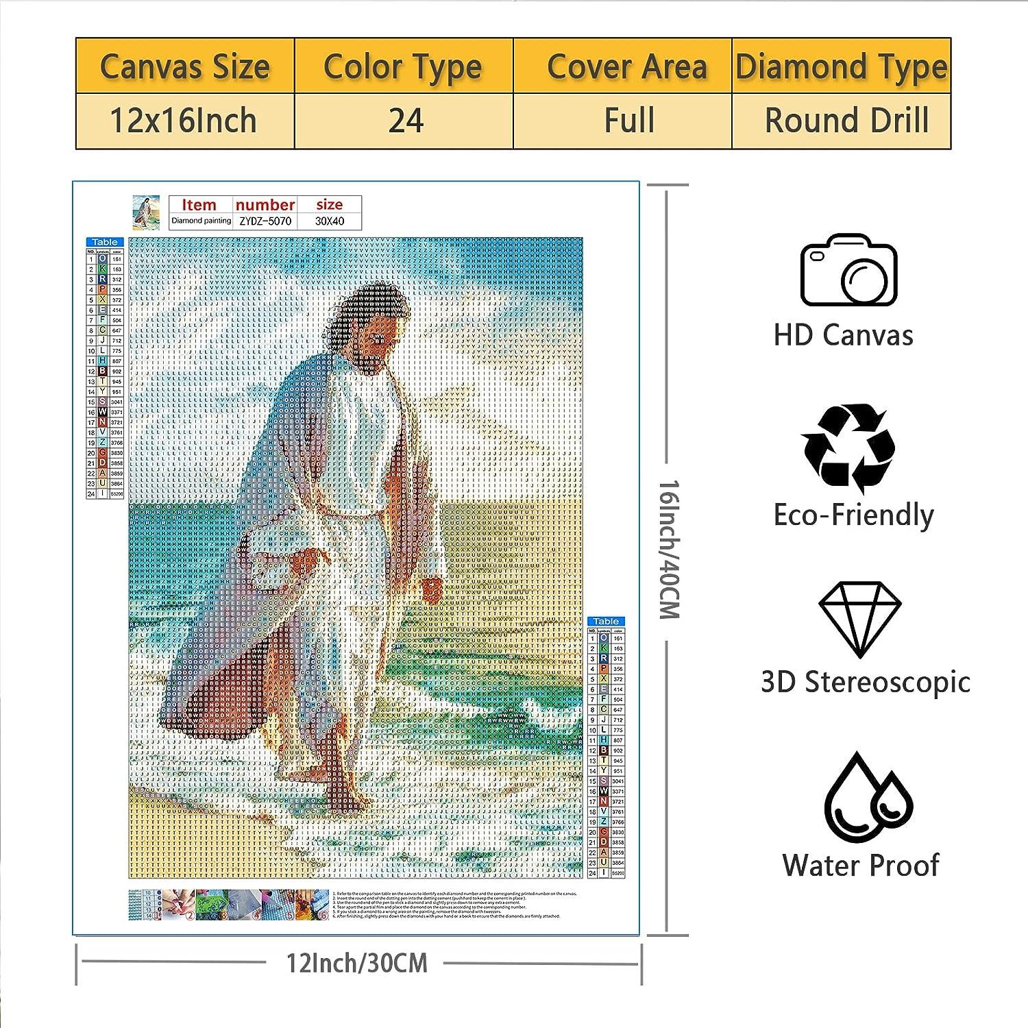 Sonsage Jesus Diamond Painting Kits for Adult Easter Religion Christ  Diamond Art Paint by 5D Full Round Drill Gem DIY Belief Craft for Home Wall  Decor Gift 12 * 16 Inch Jesus Christ