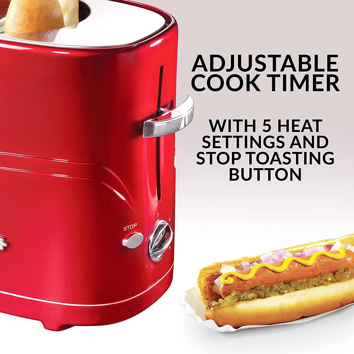 650W Sausage Machine Popup Hot Dog Toaster Multifunctional Mini