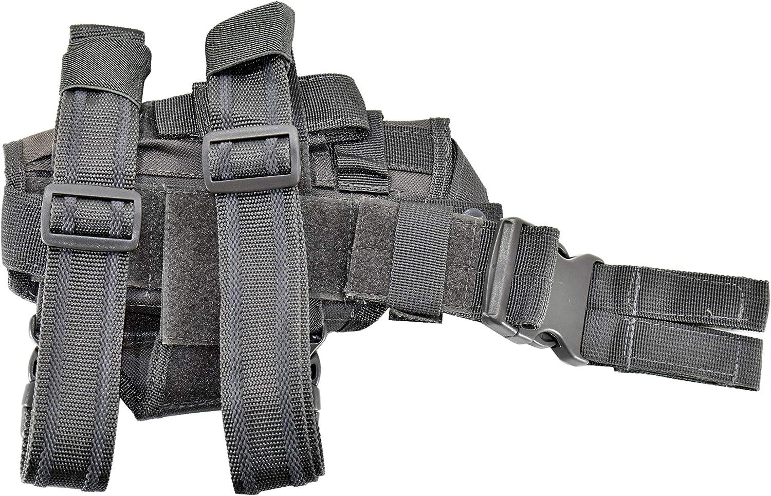 Trinity Tactical Leg Holster Black Compatible with Tippmann tipx