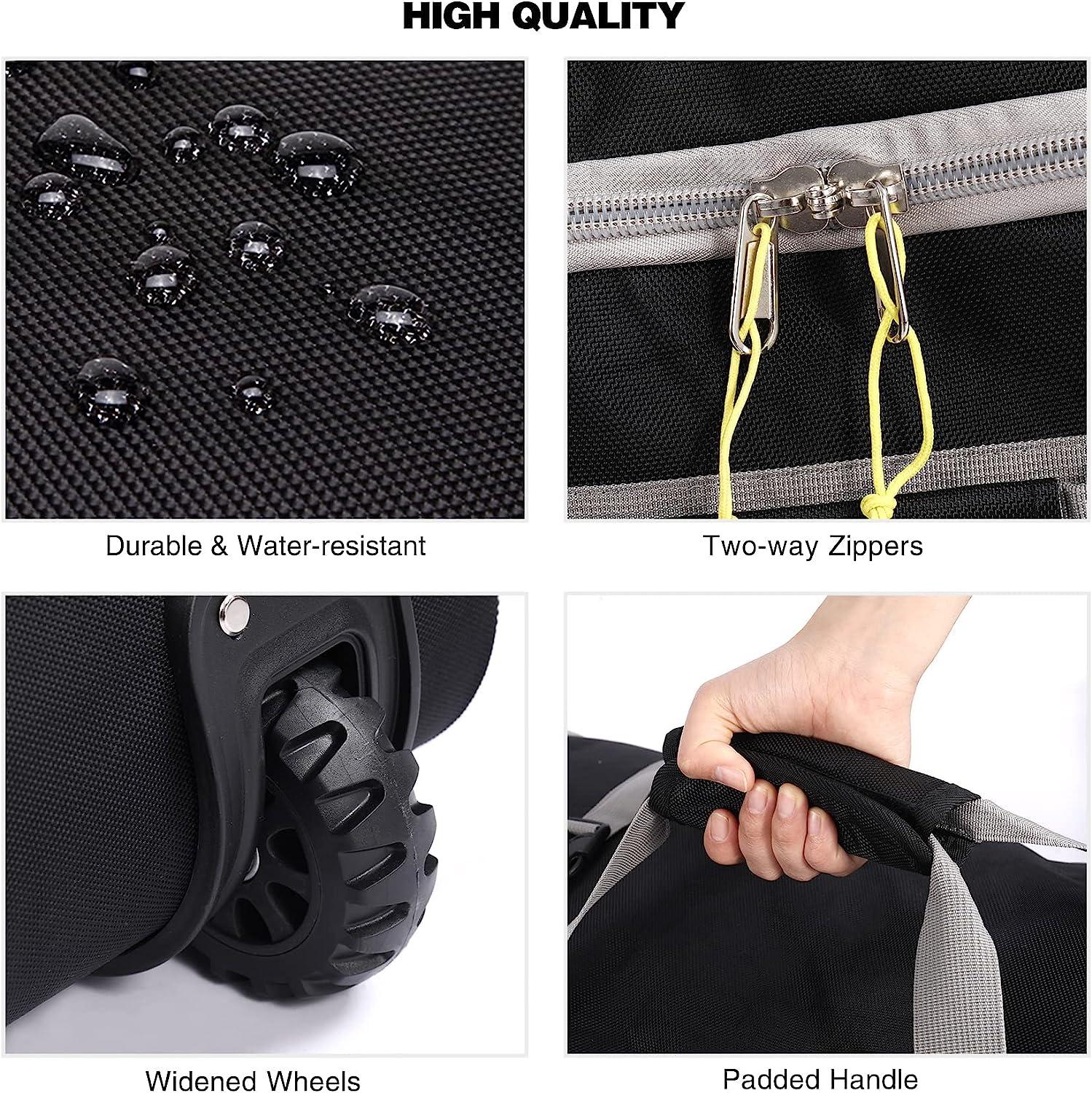 Water-Resistant Wheeled Duffel Bag
