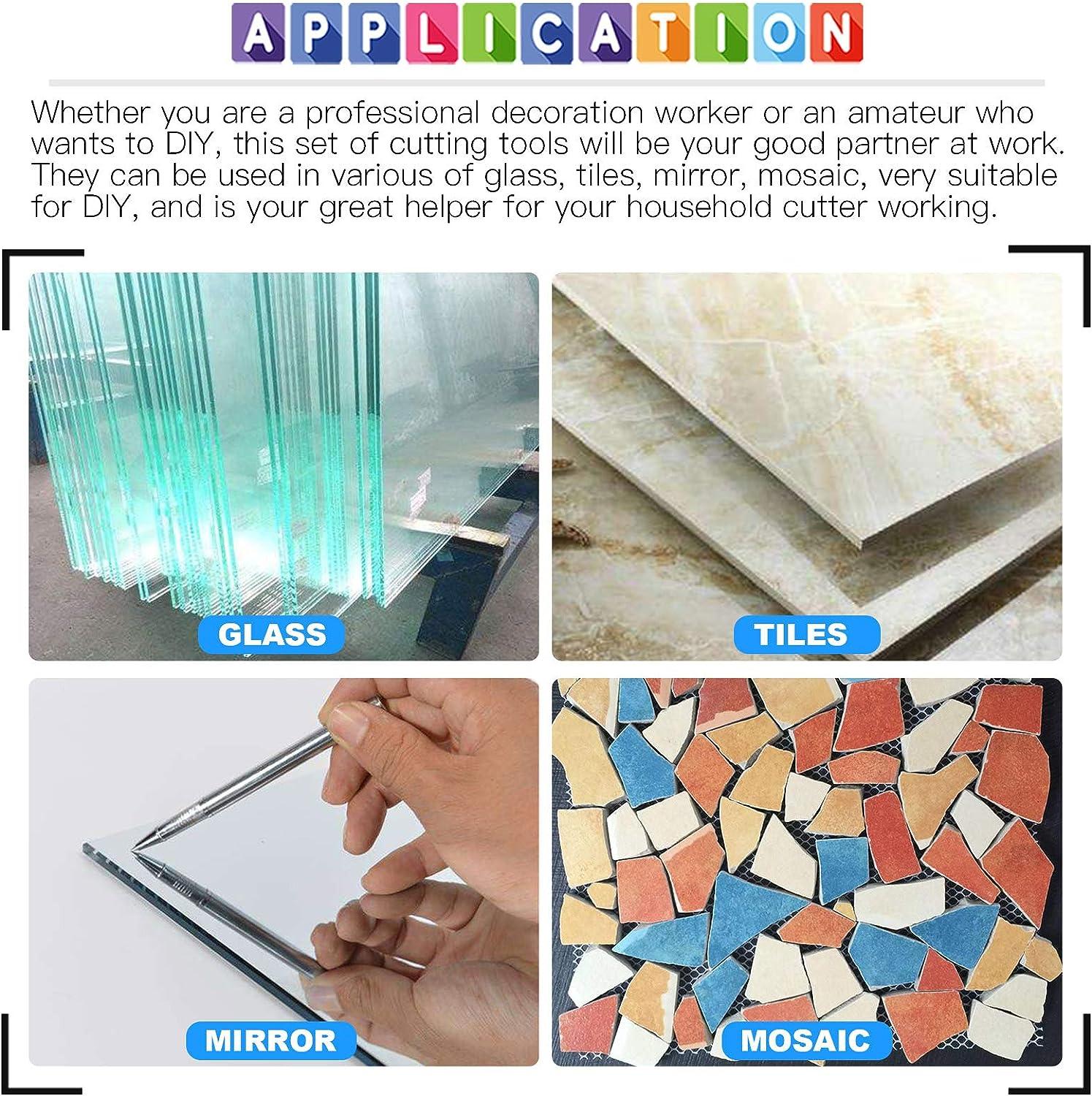 Glass Cutter Pencil Cutting Tool for Mosaic Tiles Stained Glass
