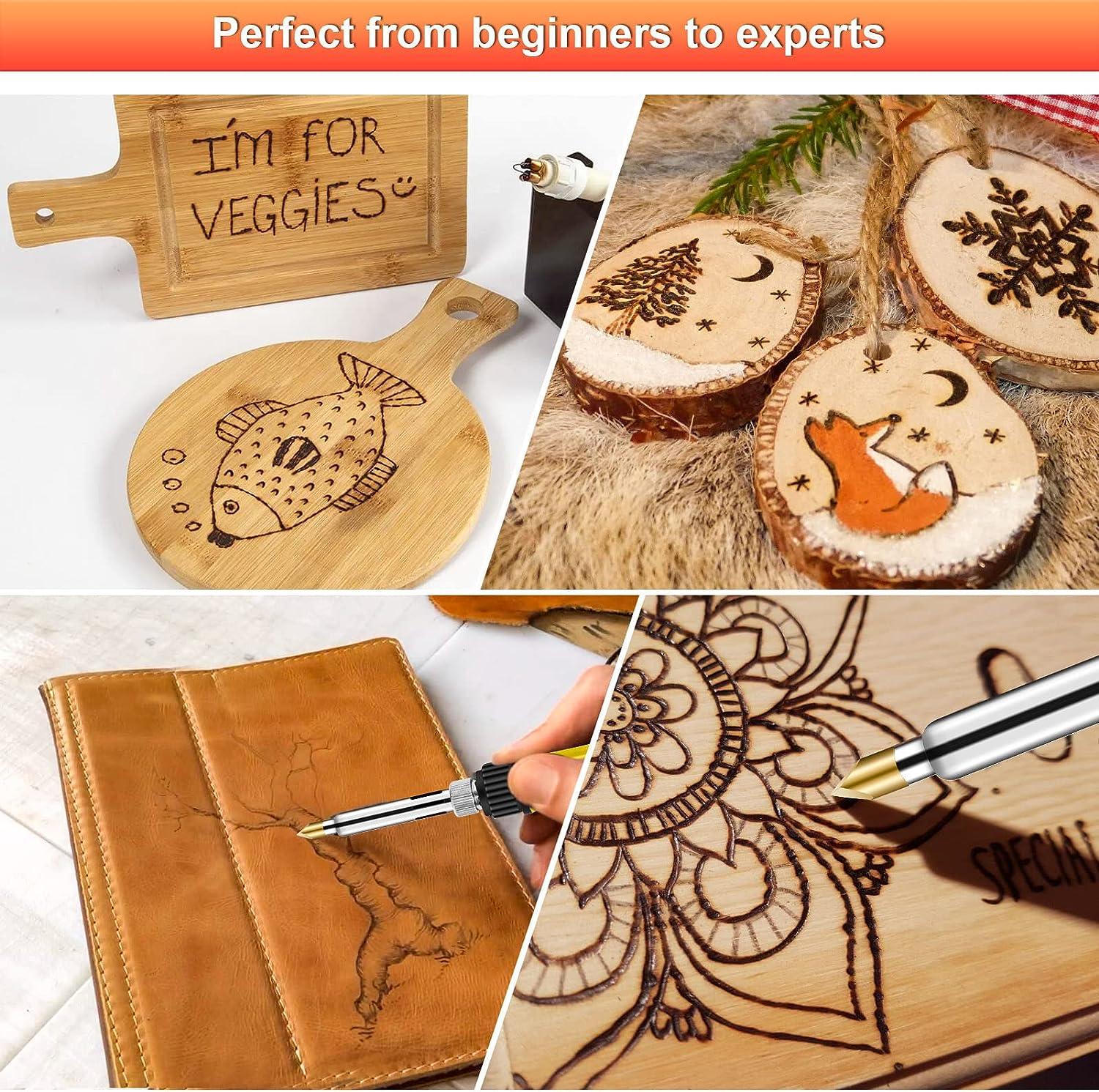 Woodburning Tips & Techniques for Beginners  Easy woodworking projects,  Beginner wood burning, Wood burning crafts