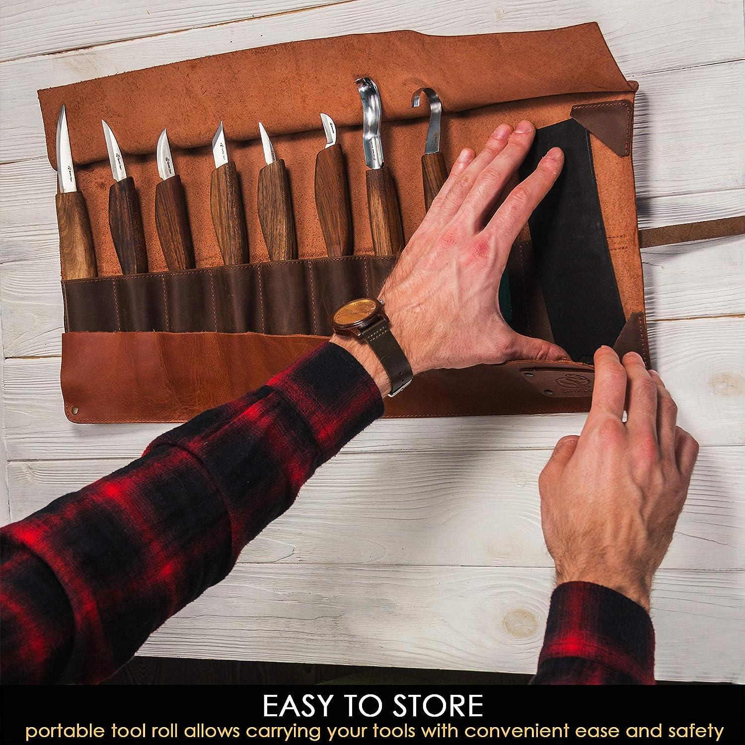 Wood Carving Kit Comfort Bird DIY Complete Starter Whittling Knife