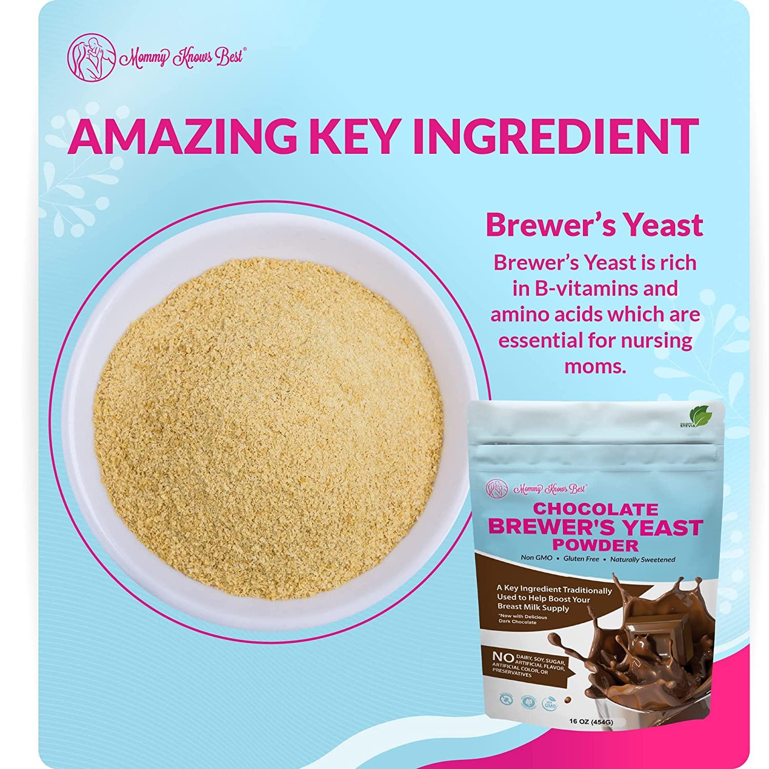 Brewers Yeast Powder for Lactation - 32oz – Mommy Knows Best