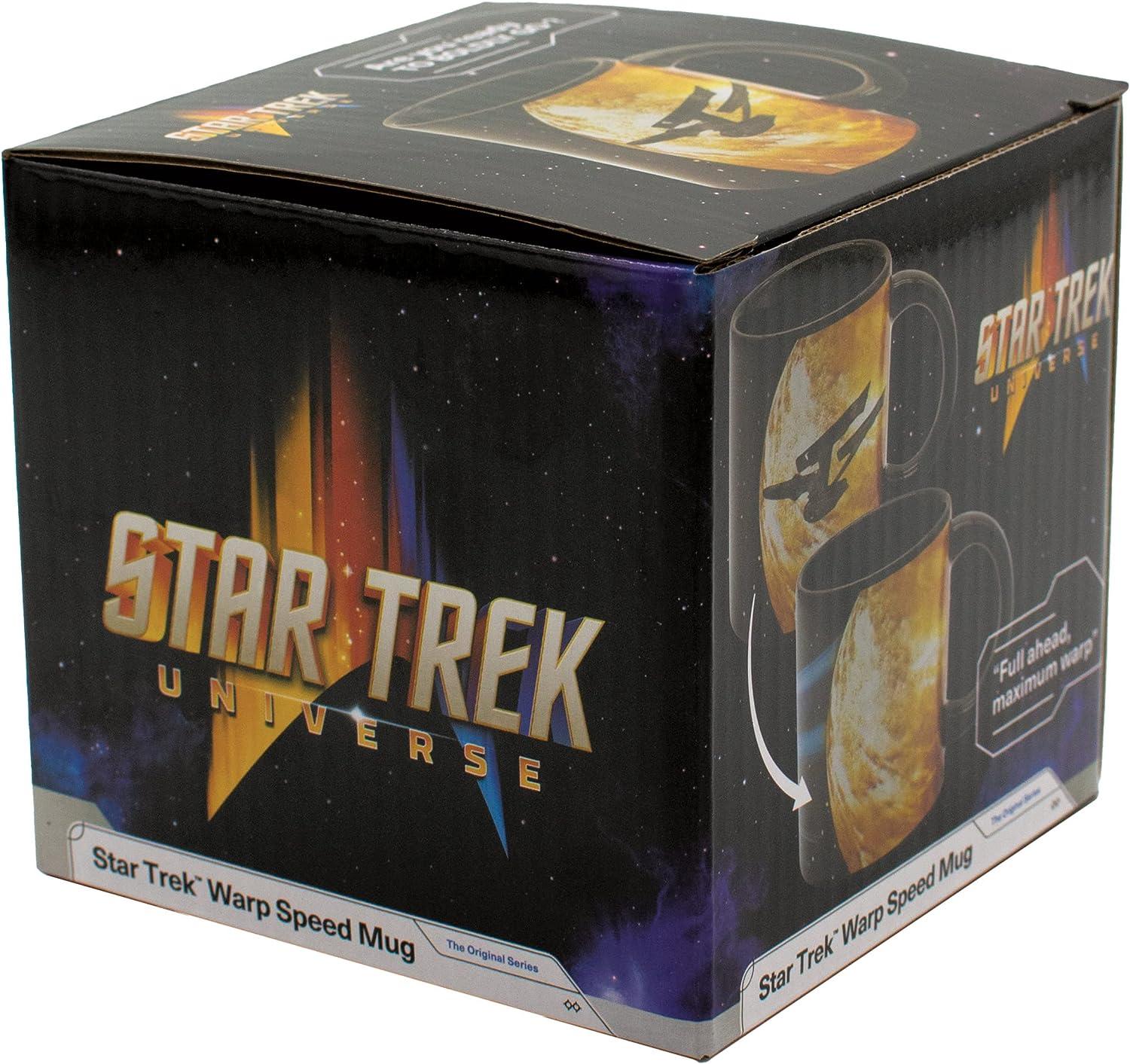 Star Trek Transporter Heat Changing Mug - Add Coffee or Tea and Kirk,  Spock, McCoy and Uhura Appear …See more Star Trek Transporter Heat Changing  Mug