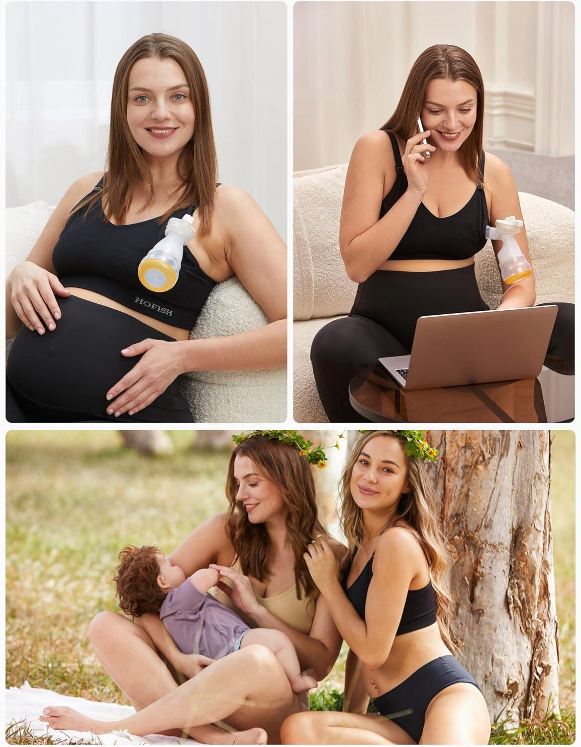 Hand Free Pumping Nursing Bra Breastfeeding Maternity Bras Women For Breast  Special Underwear Pregnancy Clothes Can Wear All Day