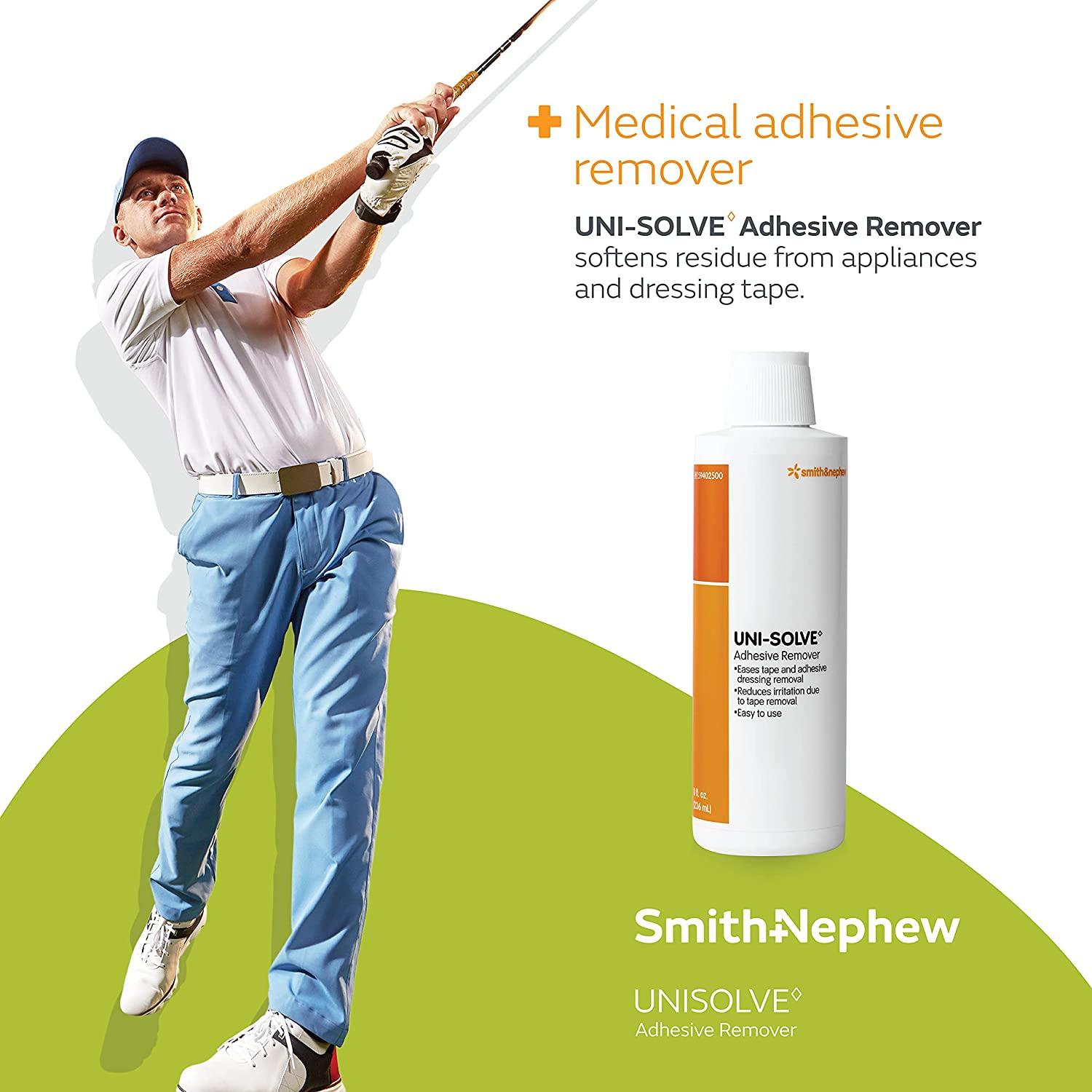 SMITH & NEPHEW UNI-SOLVE® ADHESIVE REMOVER (1 btl) 8 oz Bottle, 12/cs –  Professional Medical Warehouse, Inc.