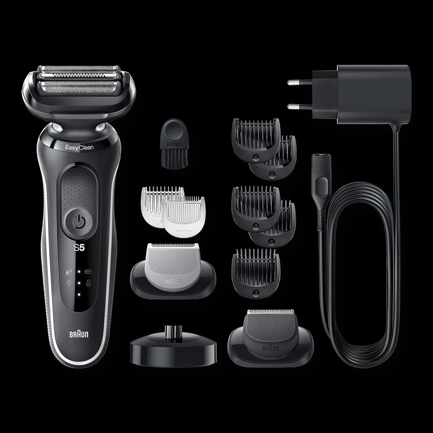 Braun Shaver Series 5 51-W4650cs Wet & Dry and attachments