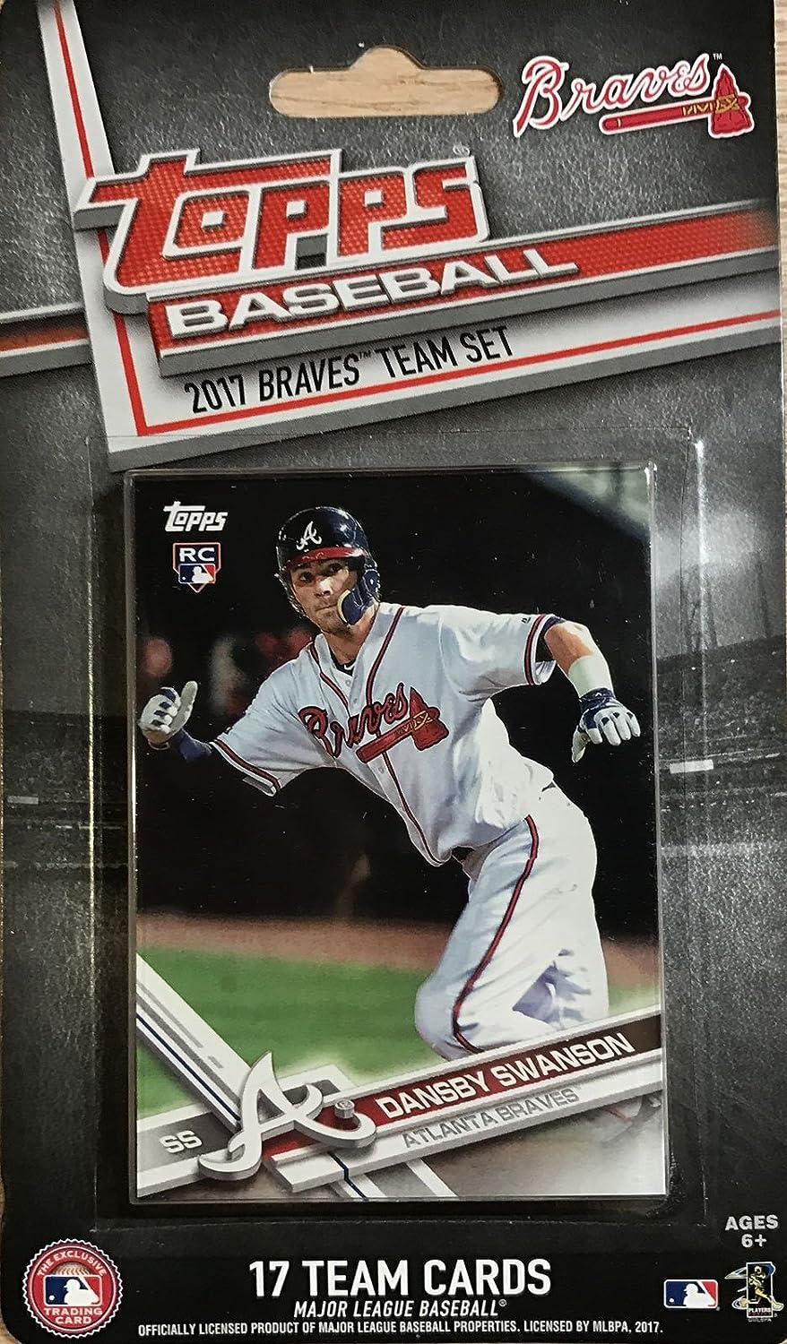 Atlanta Braves Topps Factory Sealed Team Set GIFT LOT Including the 2022  and 2017 Limited Edition 17 Card Sets