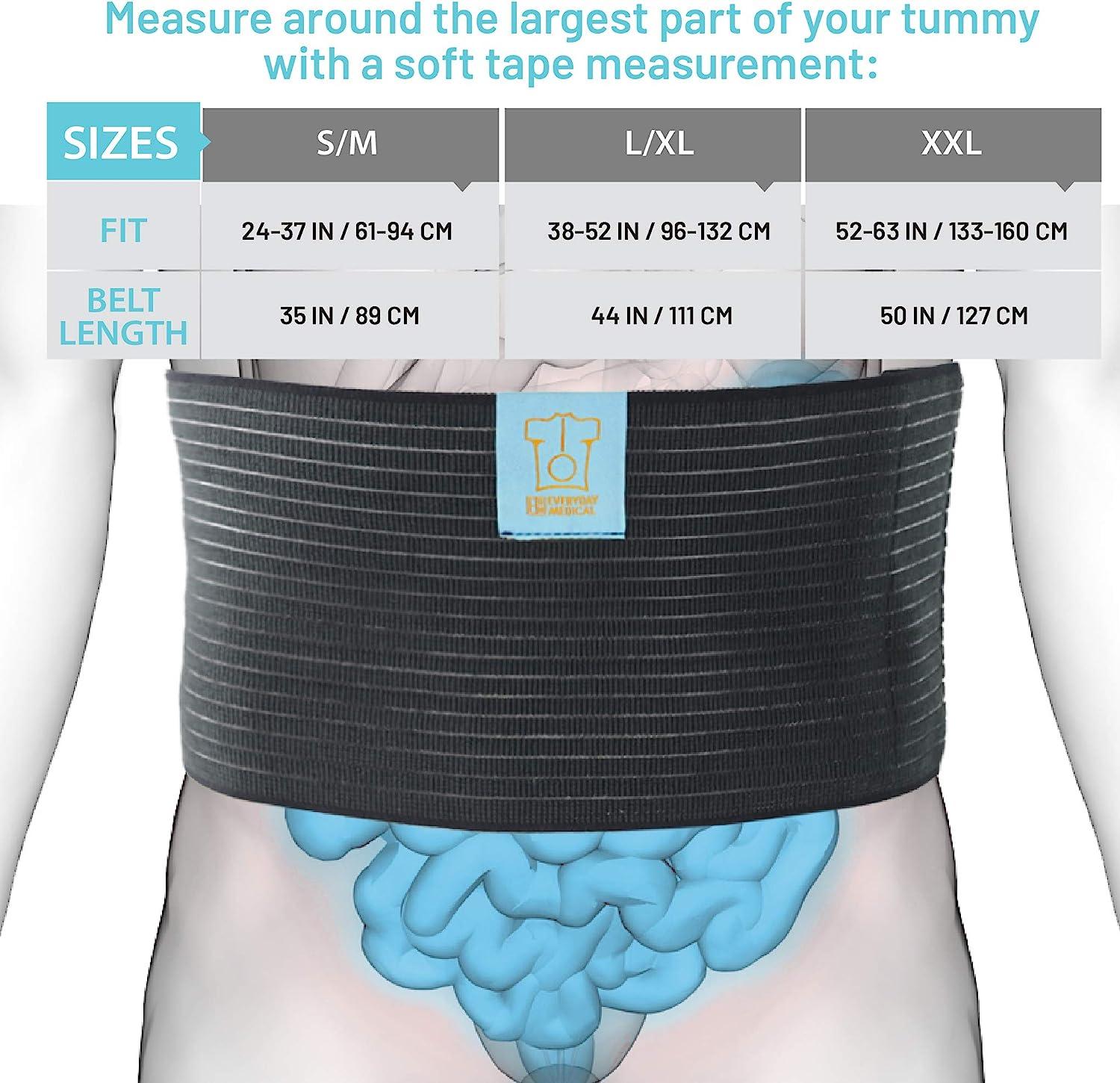 Everyday Medical Post Surgery Abdominal Binder for Men and Women - Medical  Grade Stomach Compression Brace for Waist and Abdomen Surgeries Such as  Gastric Bypass, Liposuction, C-Section, Tummy Tuck Large/X-Large (Pack of