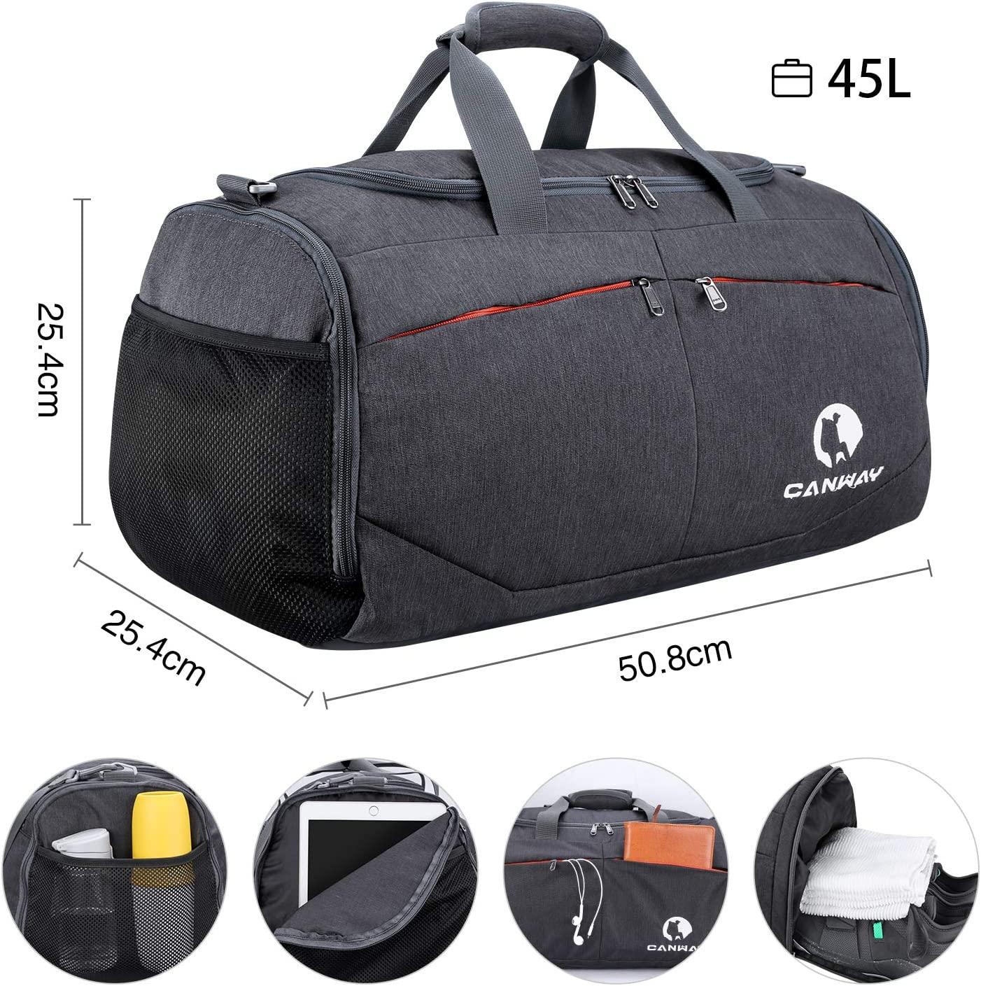 Carry on Bag Travel Duffel bag Sports Gym Bag for Men and Women