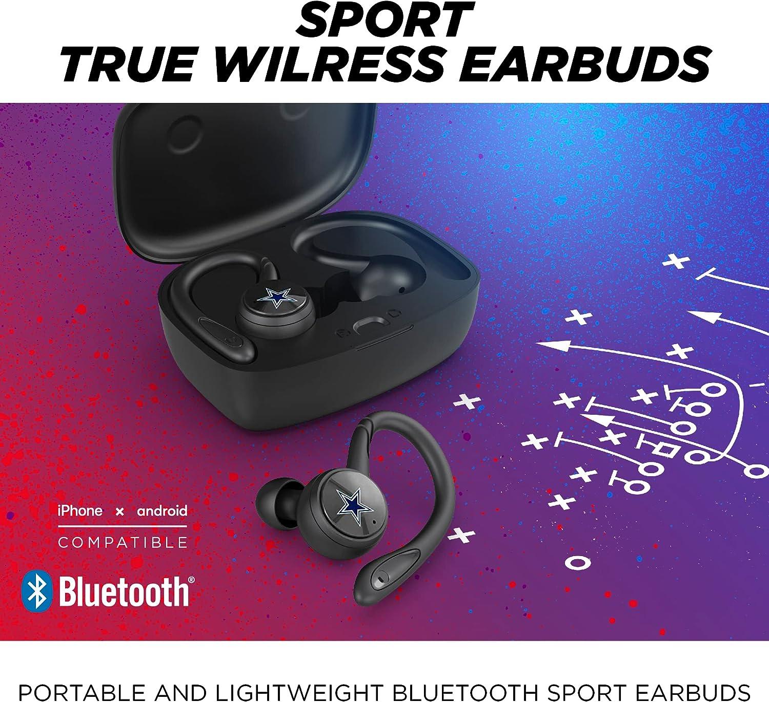 Las Vegas Raiders Solid Design Wireless Bluetooth Headphones