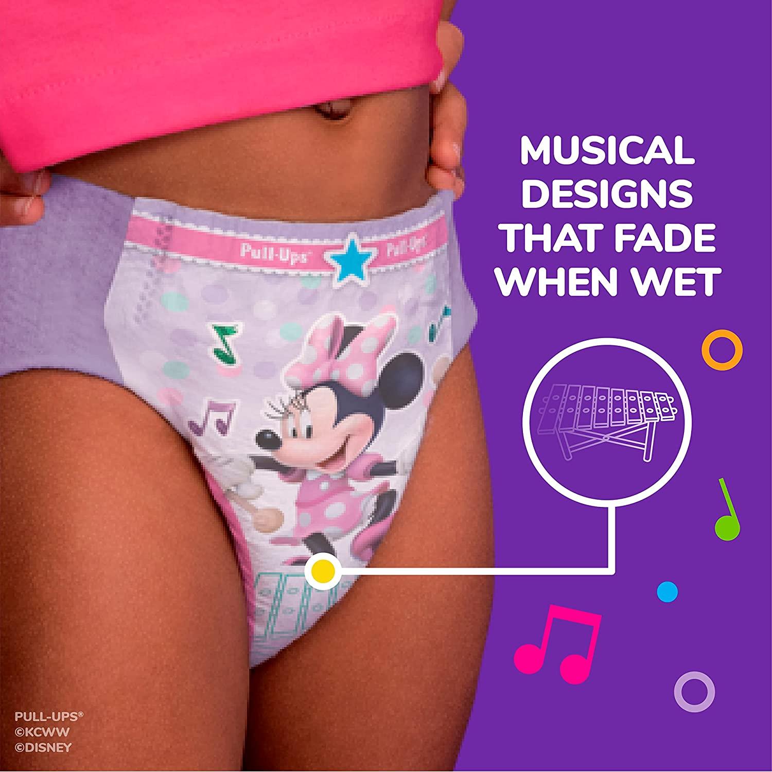 Disney Baby-Girls' Minnie 3 Pack Training Pants Underwear Sizes 2T, 3T