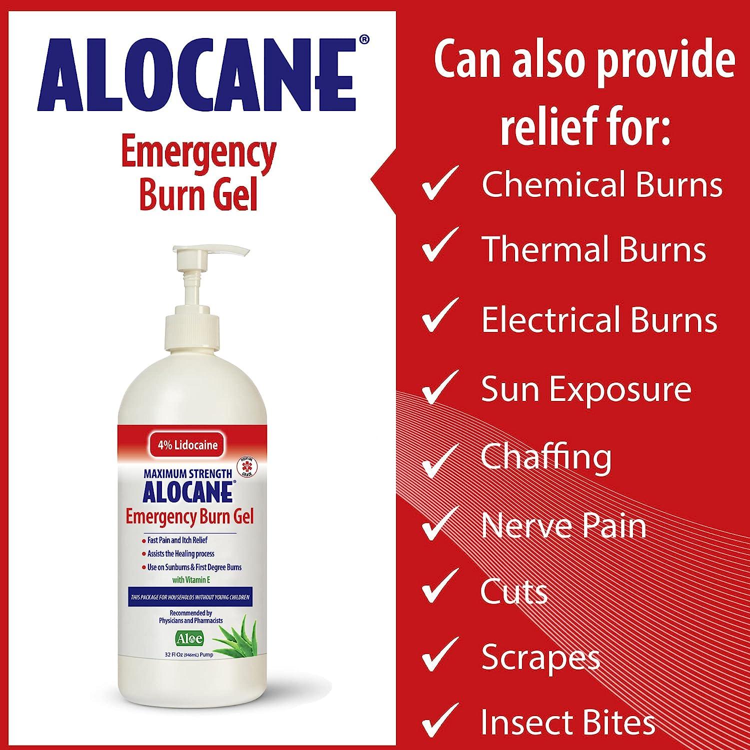 BUY Lidocaine Hydrochloride (Alocane Emergency Burn) 4 g/100mL