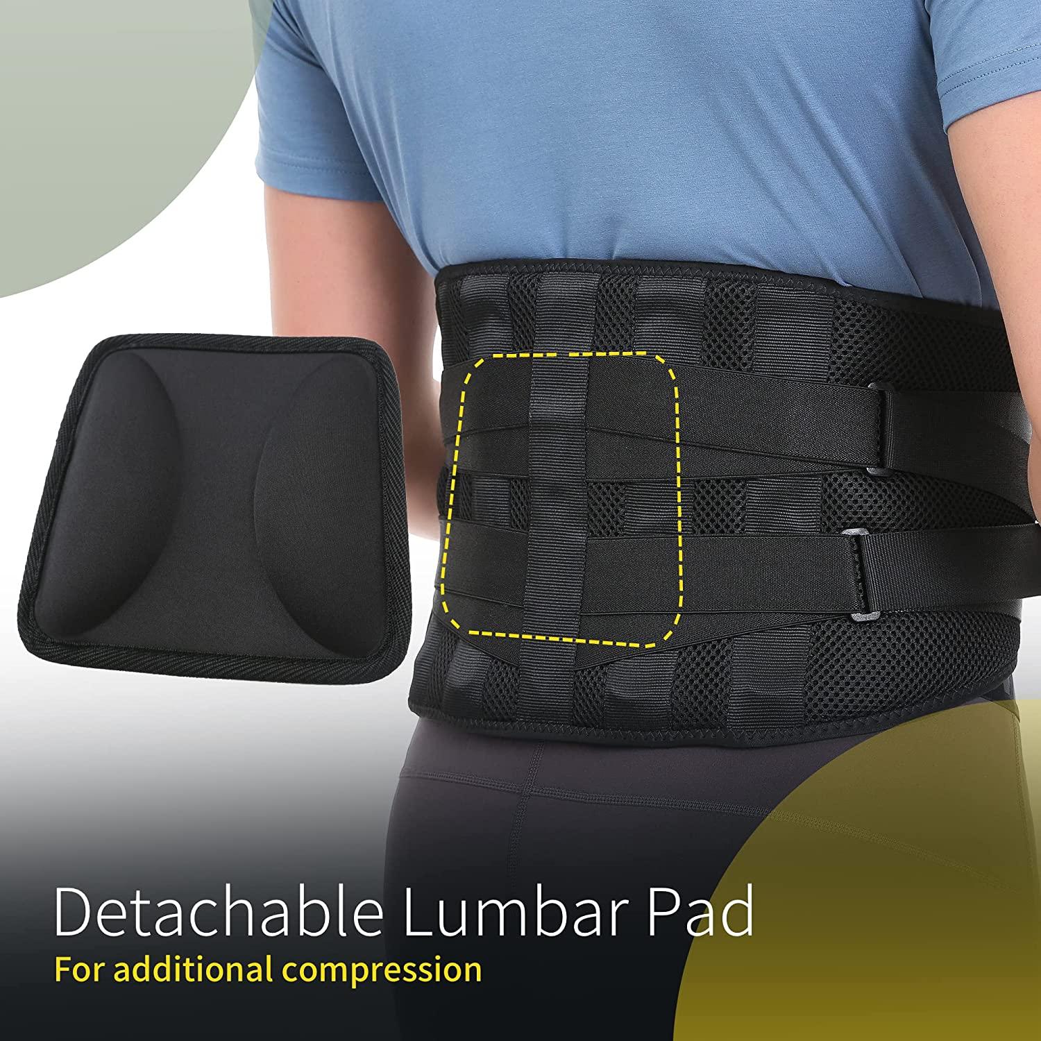 Lower Back Support Waist Lumbar Brace Belt Lifting Pain Medicine