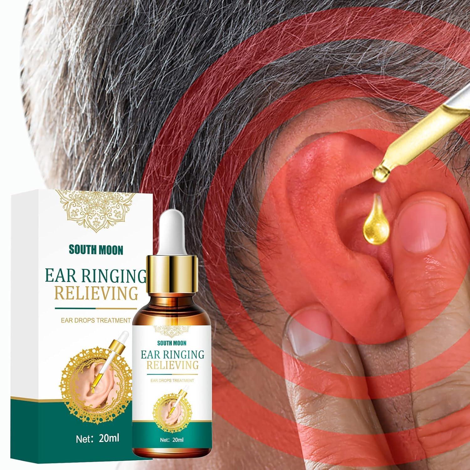 Yskmmr Ear Ringing Reliefearache Relief Tinnitus Relief for Ringing Ears Ear  Oil for Earwax Removal 3PCS