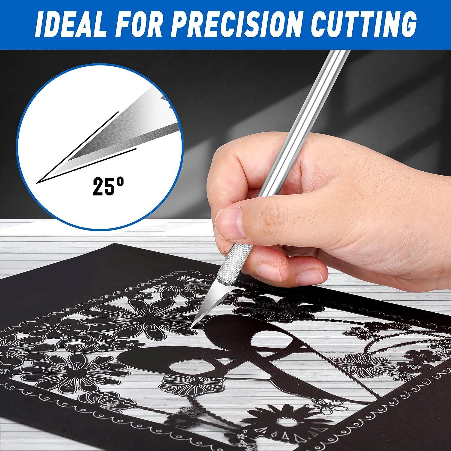  DIYSELF 23 Pack Craft Knife Precision Hobby Knife Kit