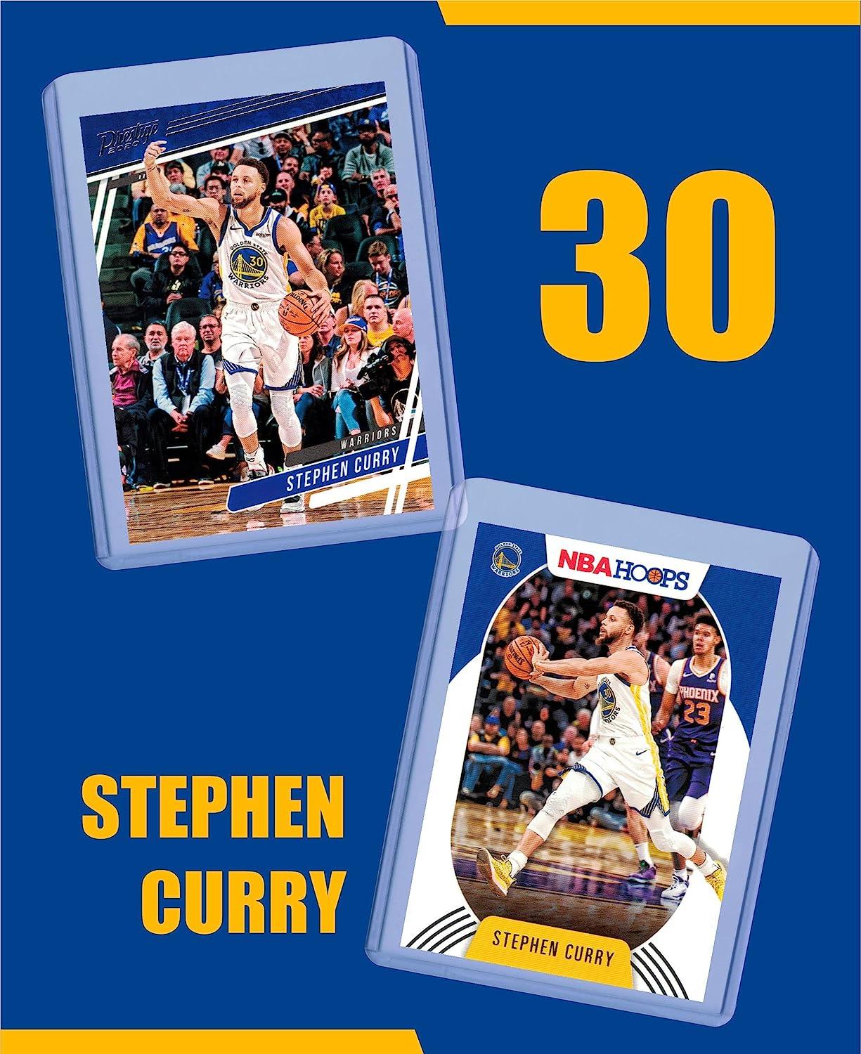 Stephen Curry Card Bundle - Golden State Warriors Basketball Trading Cards  - 2X MVP # 30