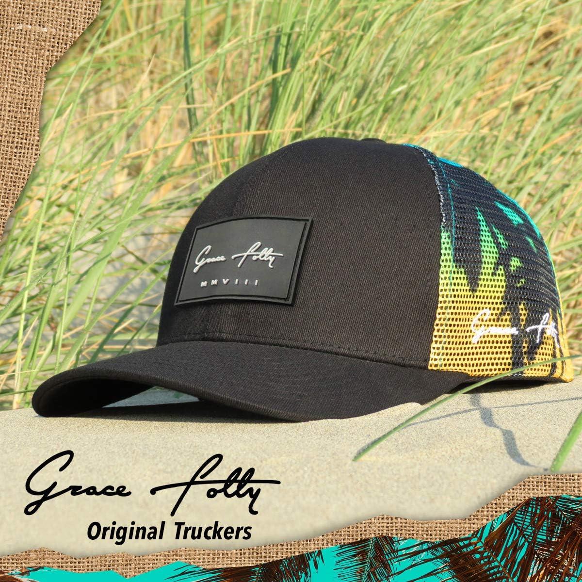 Grace Folly Trucker Hat for Men or Women- Many Cool Designs Palm Beach