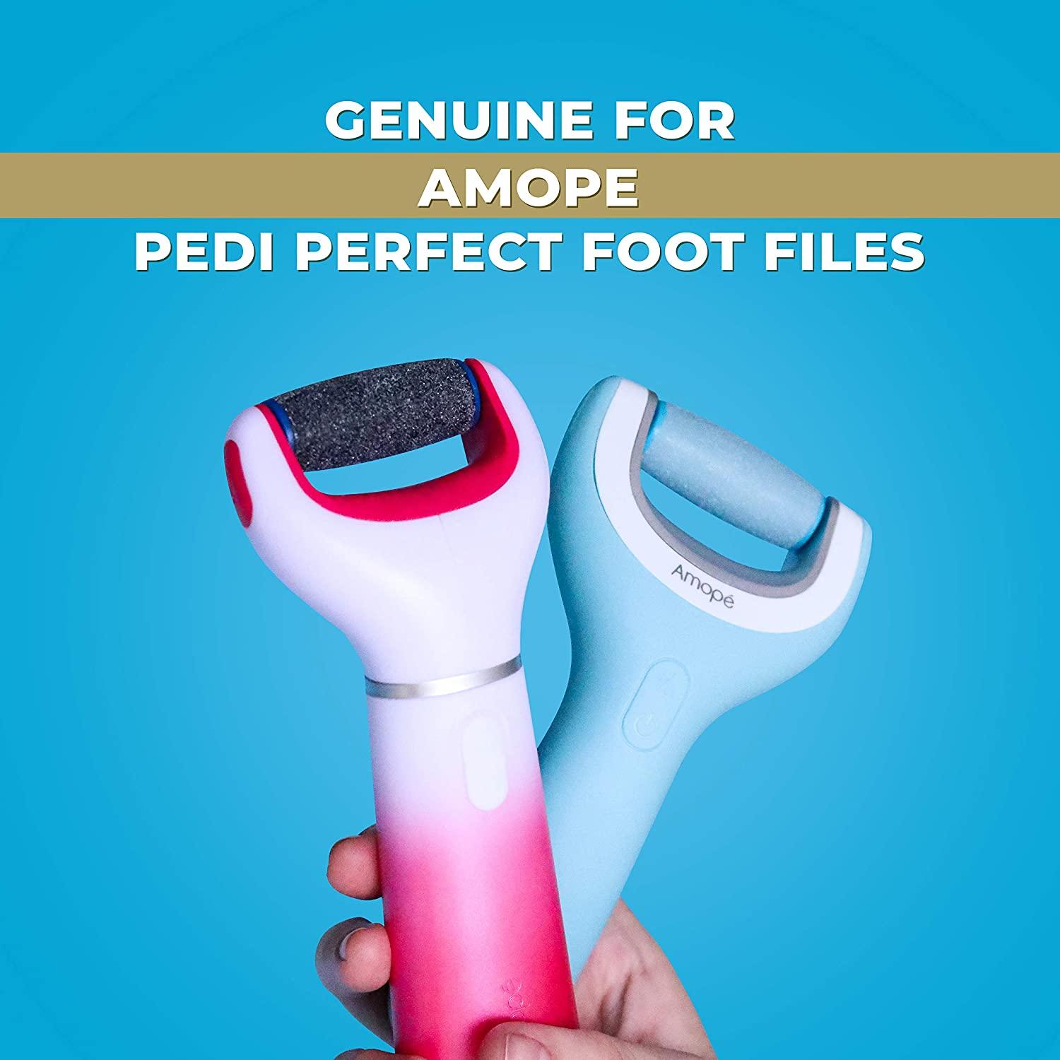 Amopé® Pedi Perfect™ Electronic Foot File Refills, Mixed Refills with  Exfoliating Brush Refill