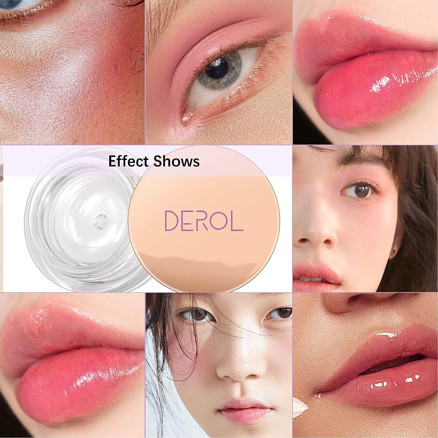 Derol Clear Blush, Color Changing Blusher Cream for Cheek & Lip