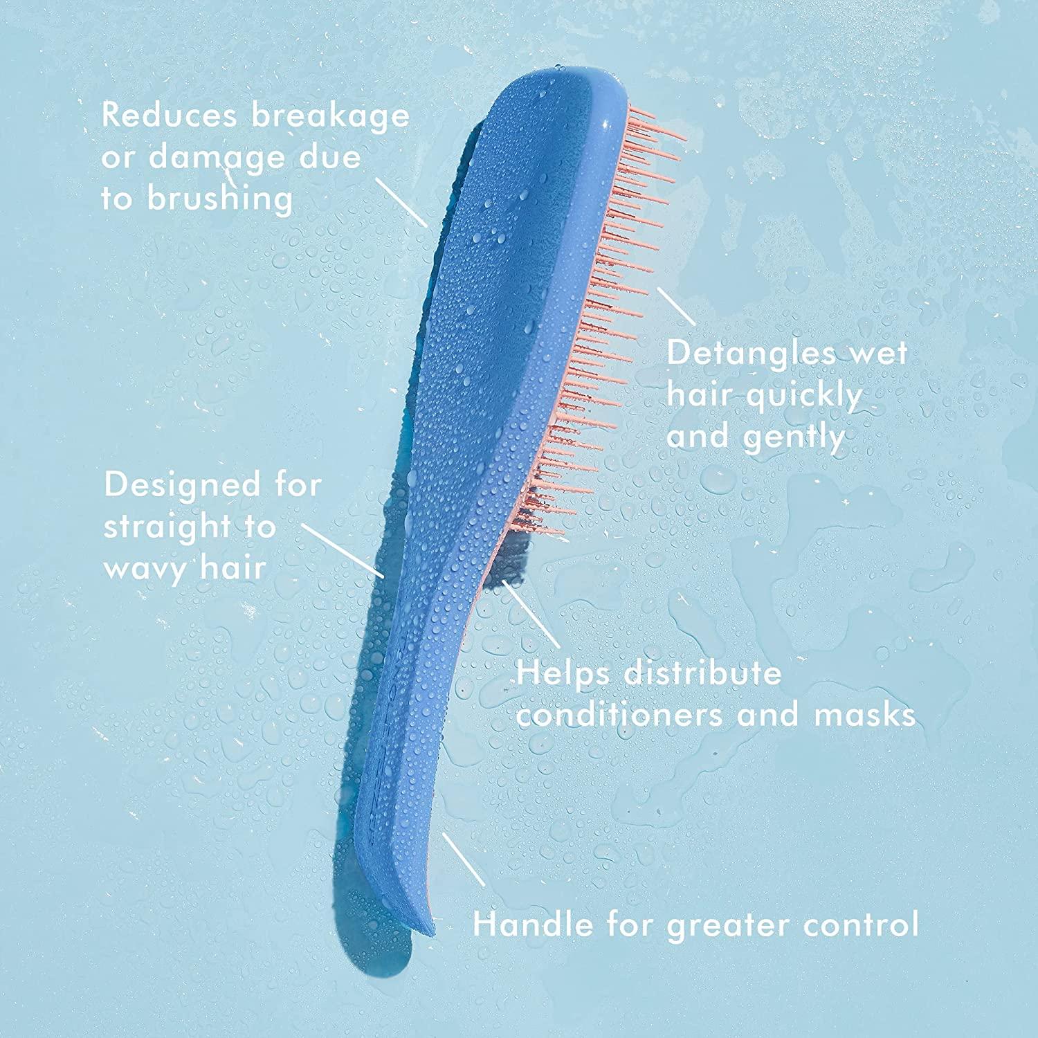 Tangle Teezer The Ultimate Detangler Hairbrush for Wet Dry Hair For All  Hair Types Eliminates Knots Reduces Breakage Apricot Blaze Apricot Blaze  Ultimate Detangler