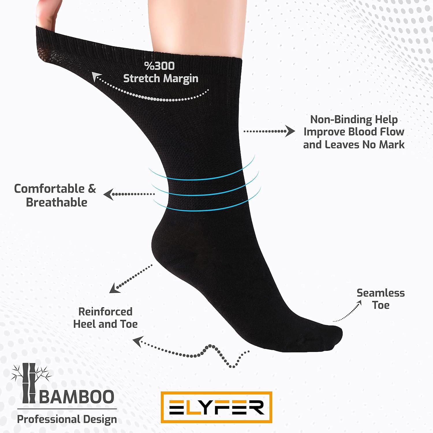 Bamboo Socks for Women, Breathable & Soft