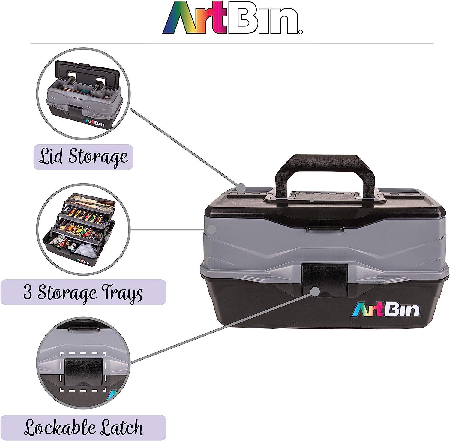 ArtBin Lift Box With 1 Tray And Quick Access Lid Storage