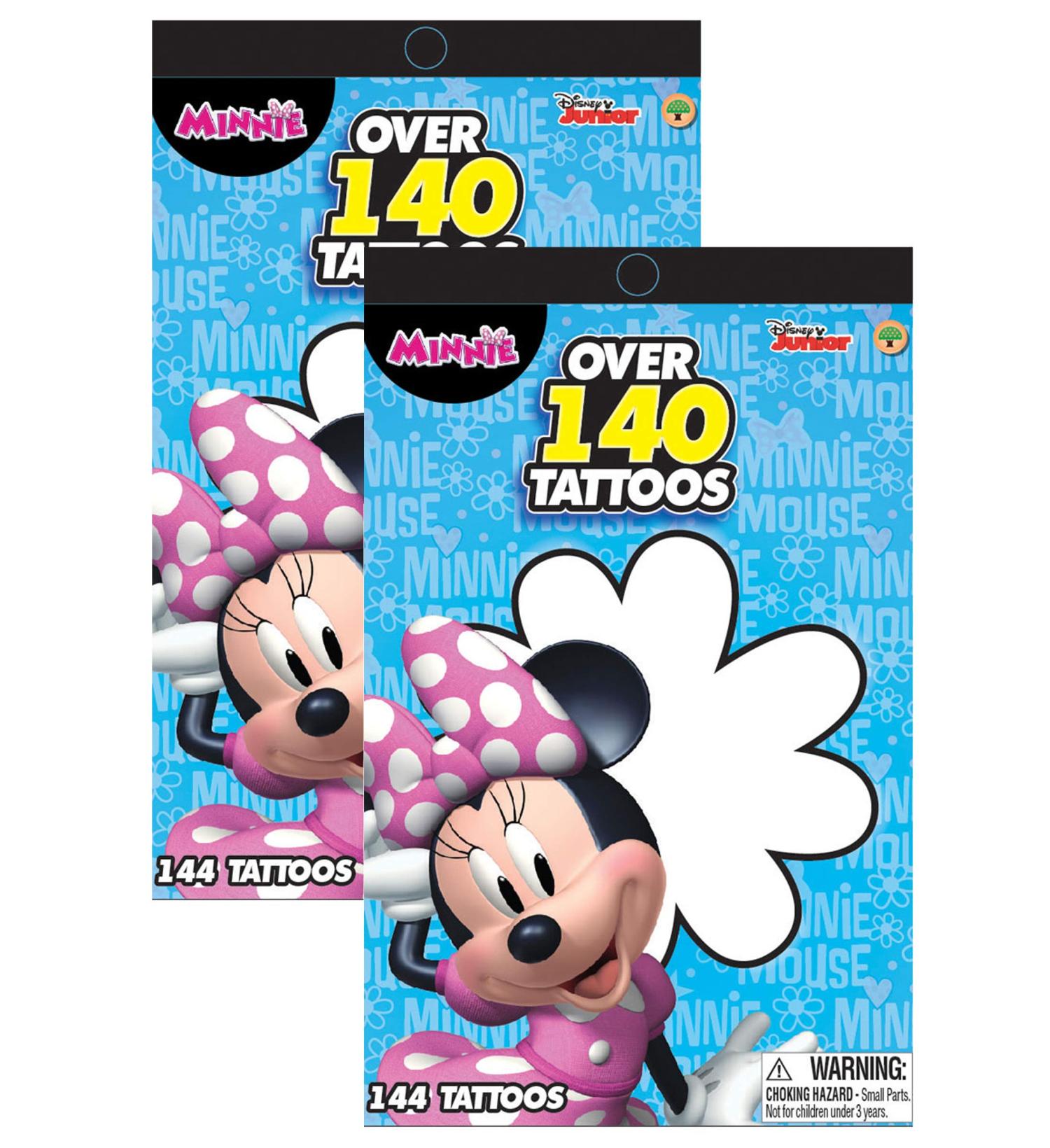 Minnie Bowtique 24 Pair Sticker Earrings on Blister Card – Toy World Inc