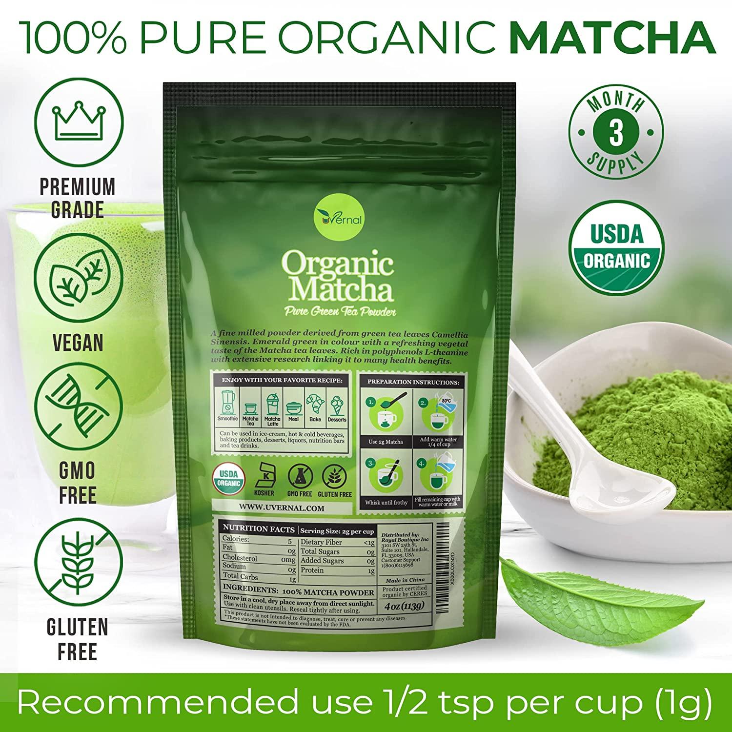 Eight Health Benefits of Matcha Green Tea Powder