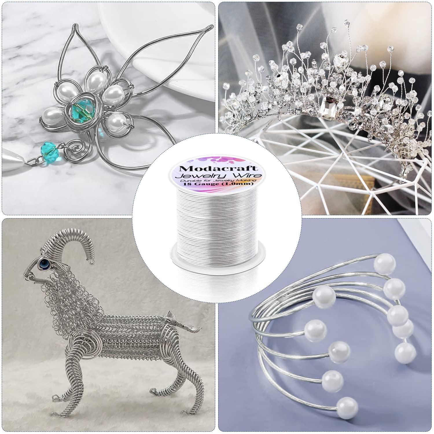 18 Gauge Jewelry Wire For Jewelry Making, Craft Wire Tarnish Resistant�