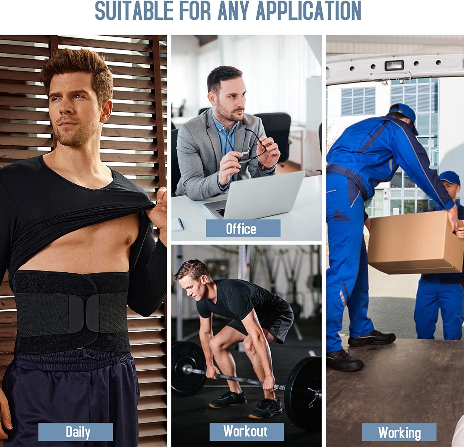 TAILONG Men's Compression Shirt for Body Shaper Slimming Vest