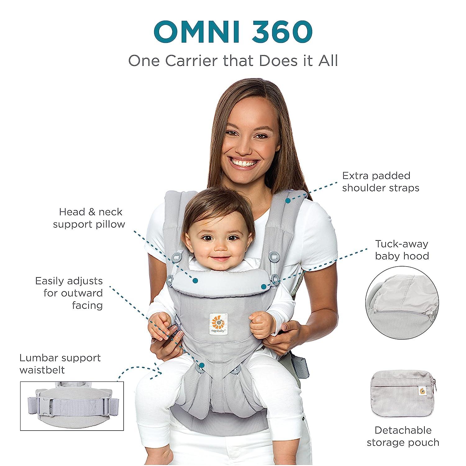 Ergobaby 360 All-Position Baby Carrier with Lumbar India