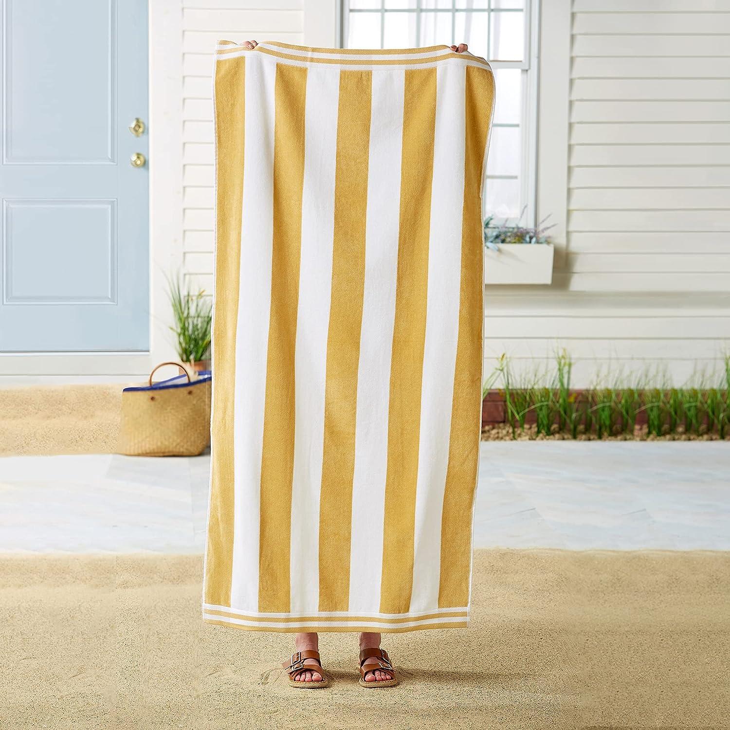 Striped Cabana Beach Towel  Edgartown Collection by Great Bay