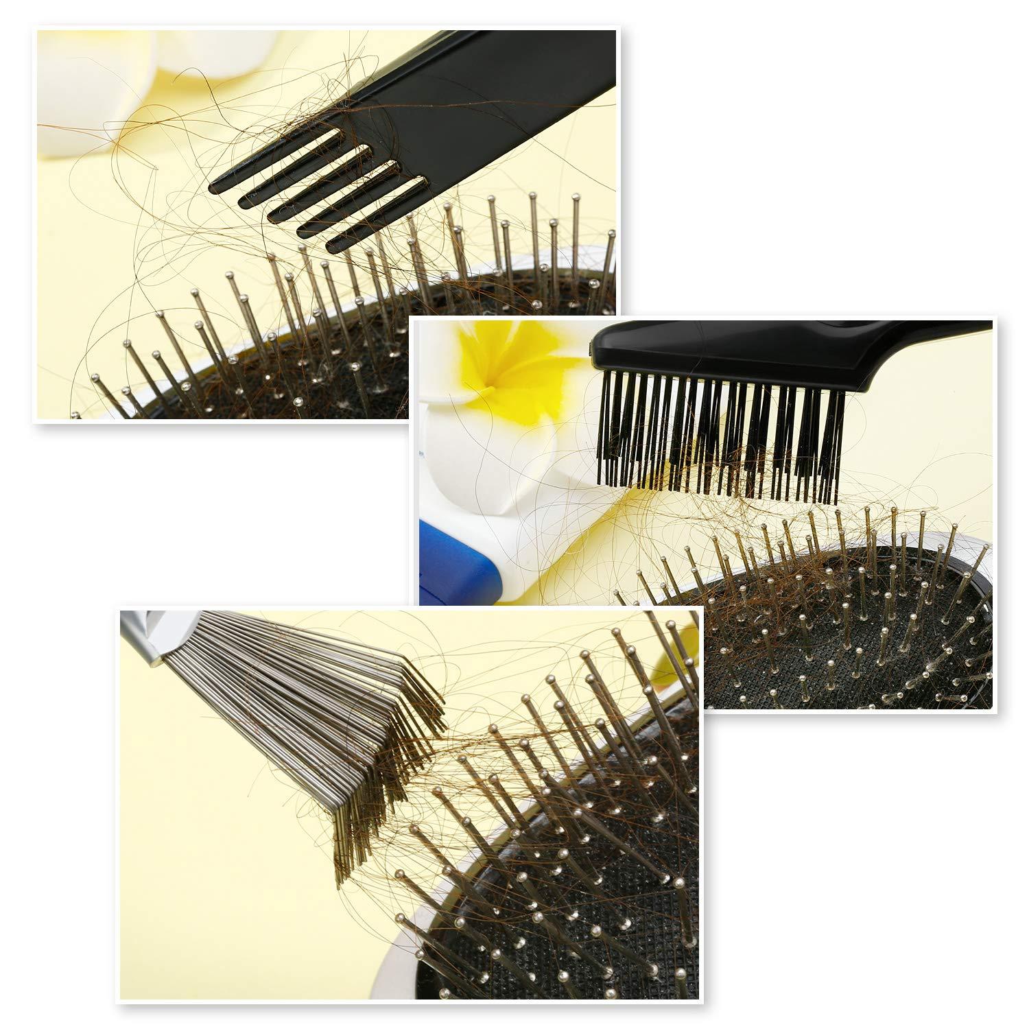 1pc Hair Brush Cleaner Tool Hairbrush Cleaning Rake Hair Brush