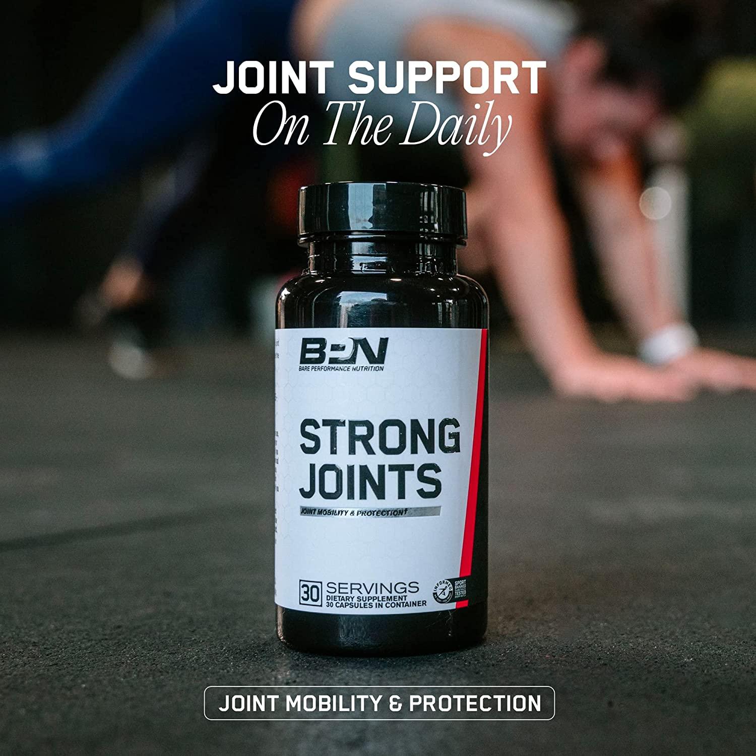 BARE PERFORMANCE NUTRITION, BPN Strong Joints, Joint Support Capsules,  UC-ll®, Joint Comfort, Mobility and Flexibility