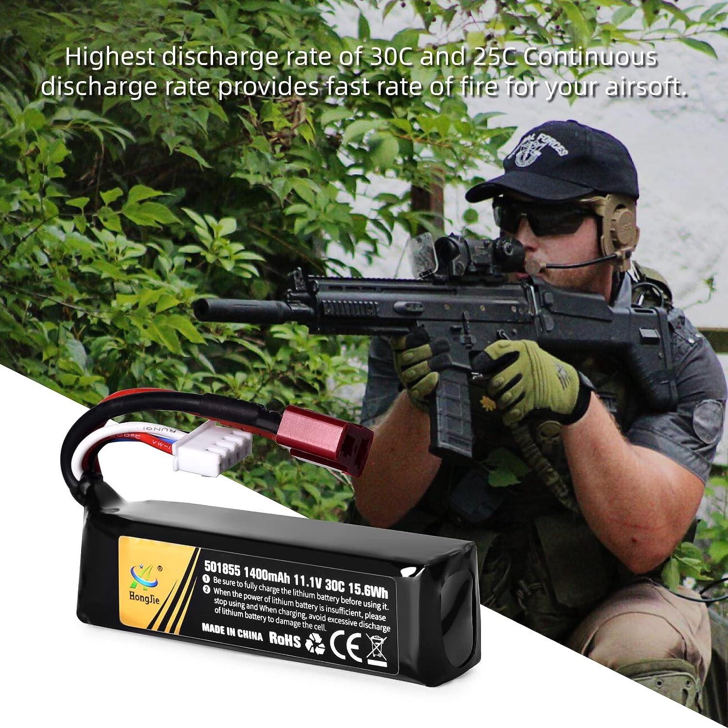 Li-Po and Li-Ion batteries for airsoft guns - Gunfire