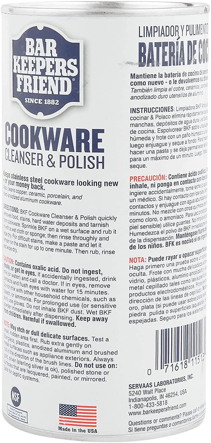 BarKeepers Friend Cookware Cleanser & Polish Reviews & Pics Of Results