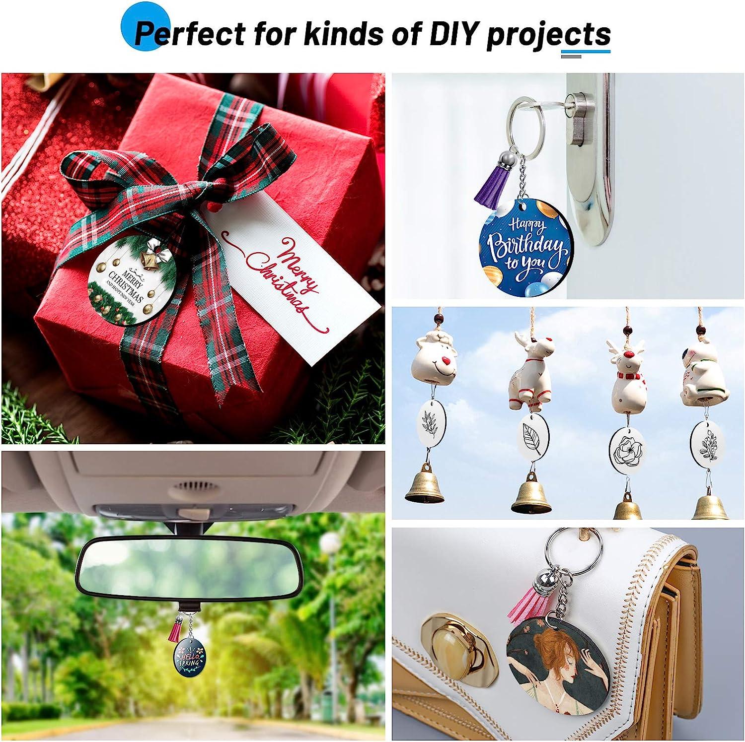 20pcs Sublimation Blank Pet Tags DIY Gift Dog Bone Tags Pet ID Personalized