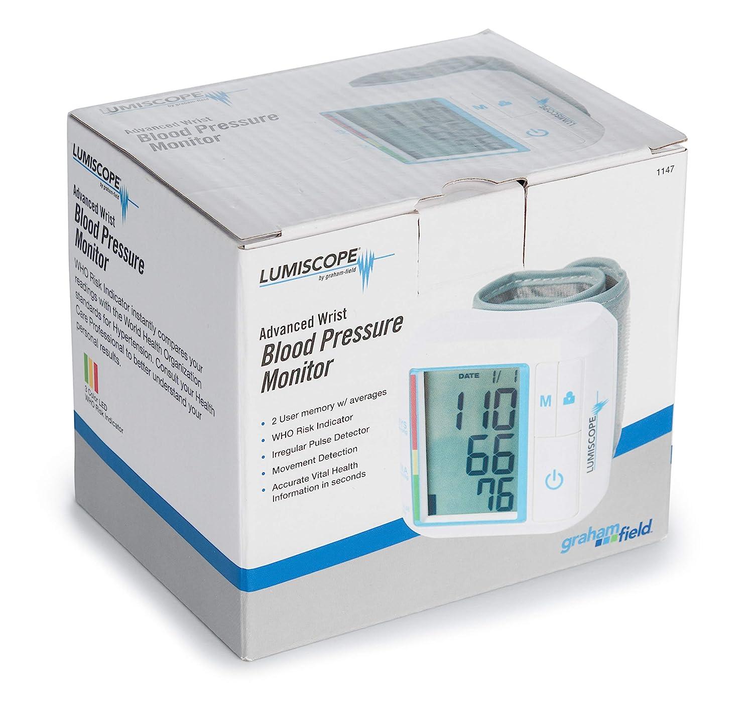 Baymore Digital Wrist Blood Pressure Monitor Cuff