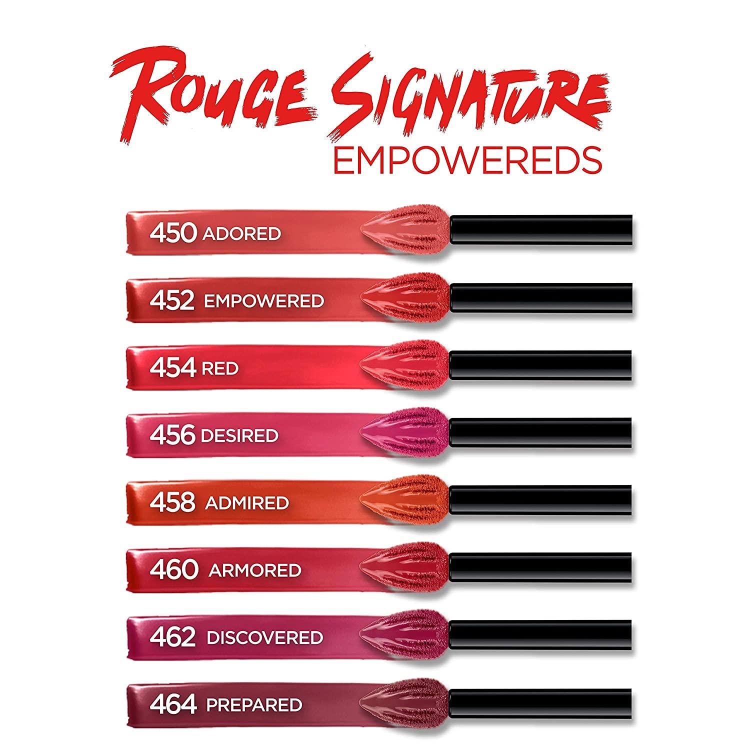 Loreal Paris Makeup Rouge Signature Matte Lip Stain Empowered