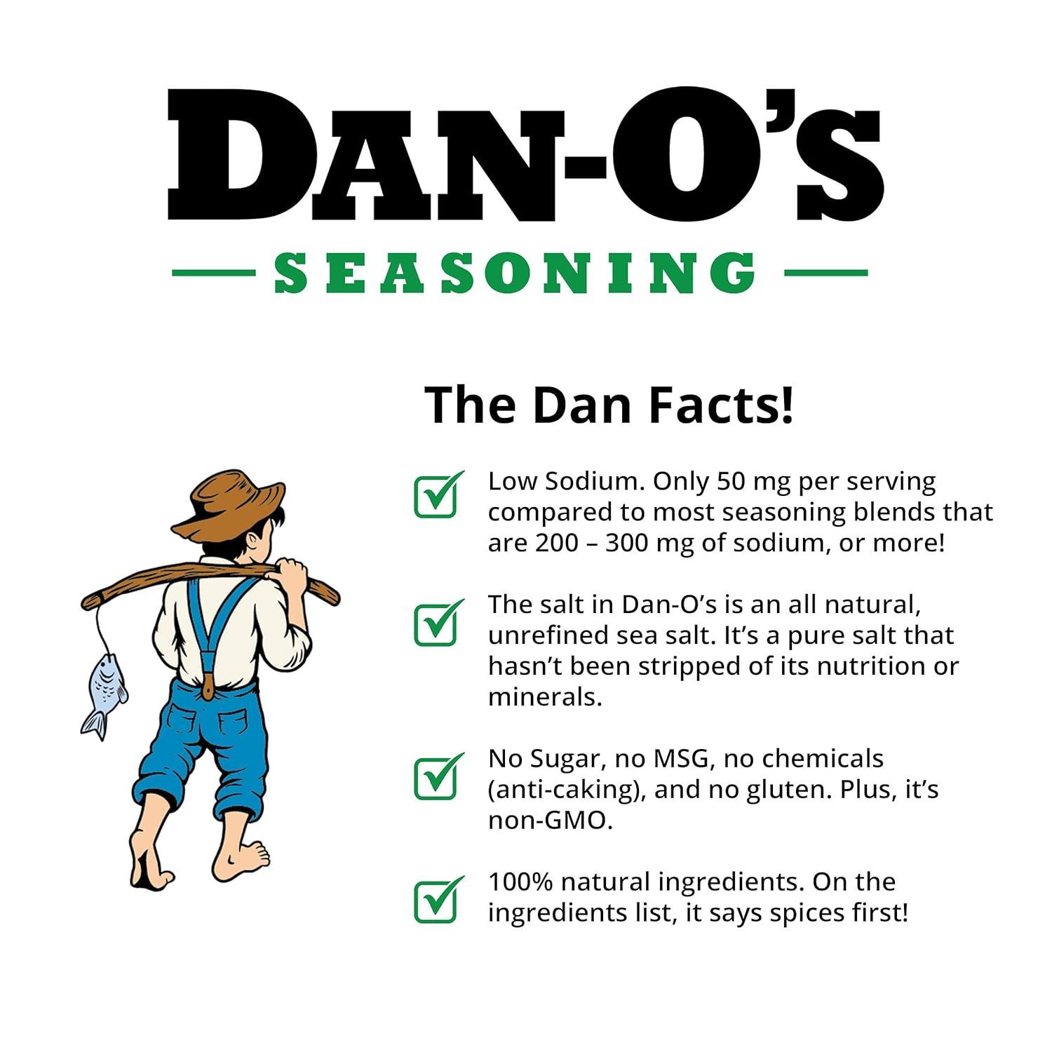 Dan-O's Spicy Seasoning - All-Natural, 20oz